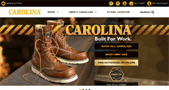 Desktop Screenshot of carolinashoe.com